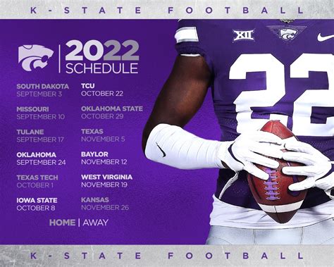 kstate football schedule 2022